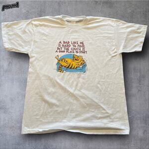 Vtg Shoebox Greeting Dad Shirt White TShirt Size XL Hallmark